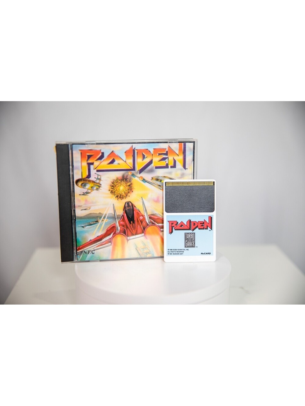 Raiden TurboGrafx-16 TG16 Complete CIB | Authentic & Mint